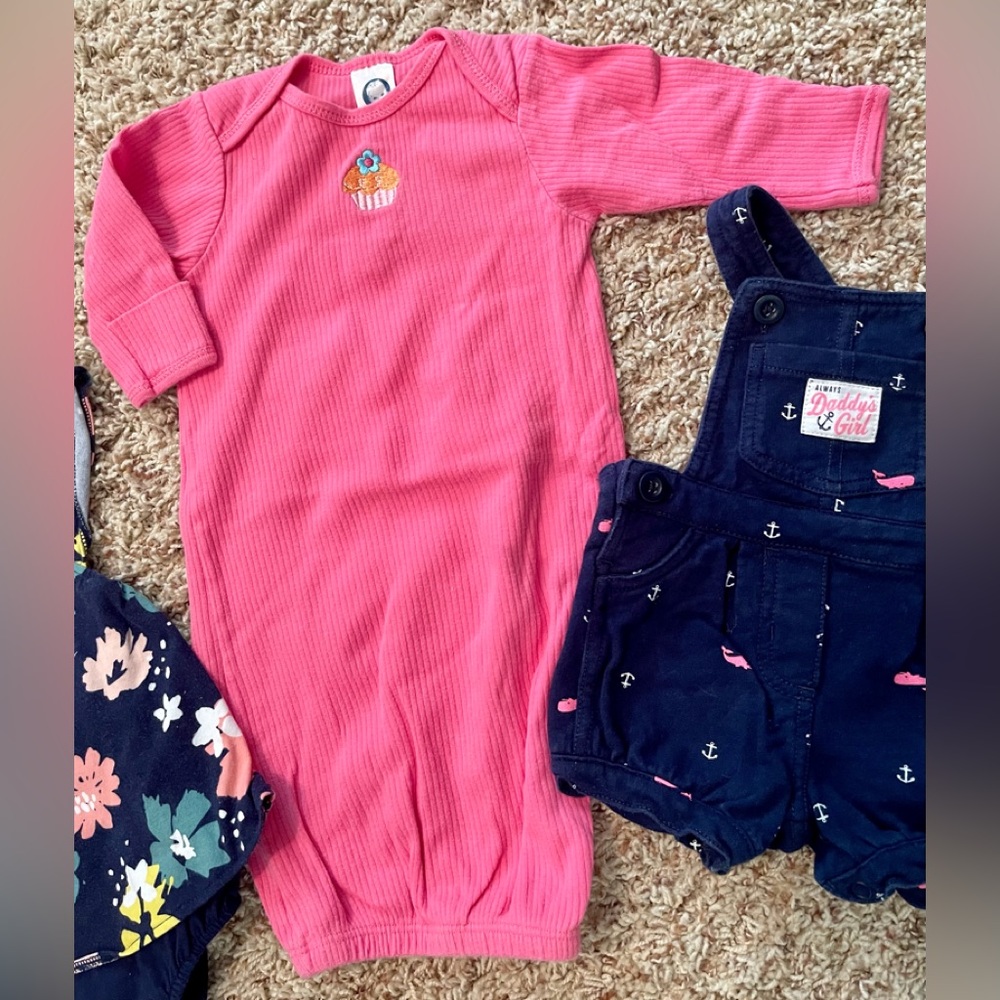 0-3 Months Baby Clothes Lot of 3